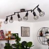 BARIPADA Ceiling Light brown, black, 6-light sources