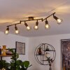 BARIPADA Ceiling Light brown, black, 6-light sources