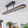 GIRESTA Ceiling Light LED black, 4-light sources