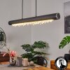 RODECHE Pendant Light LED silver, 1-light source