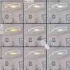 LOFTHEIM Ceiling Light LED chrome, white, 1-light source