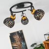 GOMSRUD Ceiling Light black, 3-light sources