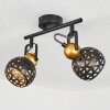 GOMSRUD Ceiling Light black, 2-light sources