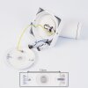 HAKAMKEN Wall Light LED white, 1-light source