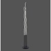Leuchten-Direkt WAVE Floor Lamp LED black, 3-light sources, Remote control