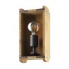 Eglo-Leuchten WOOTTON Wall Light brown, black, 1-light source