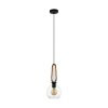 Eglo-Leuchten RODING Pendant Light brown, black, 1-light source