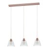 Eglo-Leuchten COPLEY Pendant Light Rose gold, 3-light sources