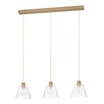 Eglo-Leuchten COPLEY Pendant Light gold, 3-light sources