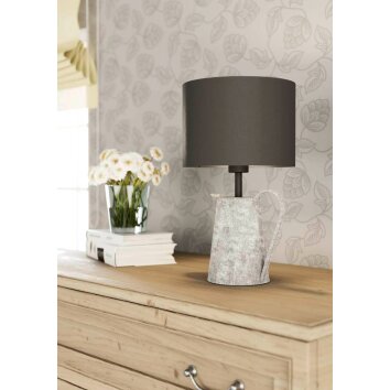 Eglo-Leuchten KENSAL Table lamp grey, black, 1-light source