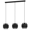Eglo-Leuchten BAZELY Pendant Light black, 3-light sources