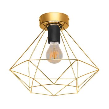 Eglo-Leuchten TARBES Ceiling Light brass, 1-light source