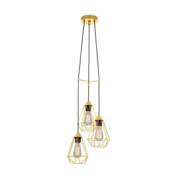 Eglo-Leuchten TARBES Pendant Light brass, 3-light sources