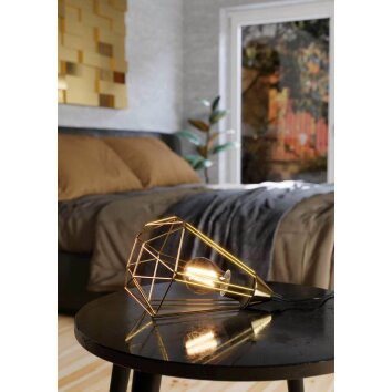Eglo-Leuchten TARBES Table lamp brass, 1-light source