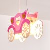 SRONO Pendant Light pink, 2-light sources