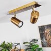 ZUOZ Ceiling Light antique brass, 2-light sources