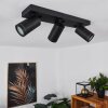 HAKAMKEN Ceiling Light black, 3-light sources
