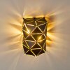 OSBY Wall Light gold, black, 2-light sources