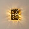 OSBY Wall Light gold, black, 2-light sources