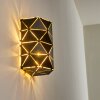 OSBY Wall Light gold, black, 2-light sources
