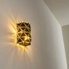 OSBY Wall Light gold, black, 2-light sources