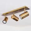 ZUOZ Ceiling Light antique brass, 3-light sources