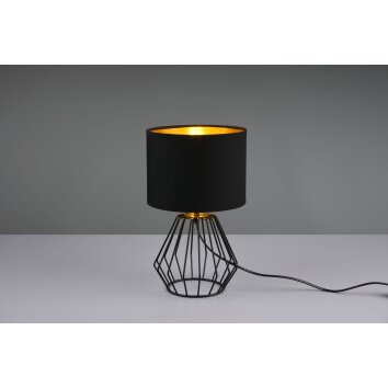 Reality CHUCK Table lamp black, 1-light source