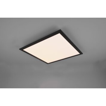 Reality ALPHA Ceiling Light LED black, 1-light source