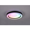 Reality ARCO Ceiling Light LED black, 1-light source, Remote control, Colour changer