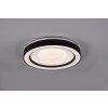 Reality ARCO Ceiling Light LED black, 1-light source, Remote control, Colour changer