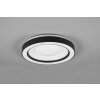 Reality ARCO Ceiling Light LED black, 1-light source, Remote control, Colour changer