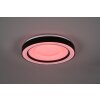 Reality ARCO Ceiling Light LED black, 1-light source, Remote control, Colour changer