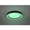 Reality ARCO Ceiling Light LED black, 1-light source, Remote control, Colour changer