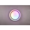 Reality ARCO Ceiling Light LED black, 1-light source, Remote control, Colour changer