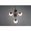 Trio-Leuchten RUSTICA chandelier rust-coloured, 3-light sources