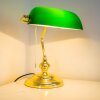 Banker Lamp brass, 1-light source