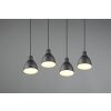 Trio-Leuchten HENLEY Pendant Light black, 4-light sources