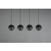 Trio-Leuchten FLETCHER Pendant Light black, 4-light sources