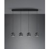 Trio-Leuchten FLETCHER Pendant Light black, 4-light sources