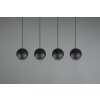 Trio-Leuchten FLETCHER Pendant Light black, 4-light sources