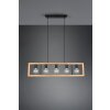 Trio-Leuchten AGRA Pendant Light black, 5-light sources
