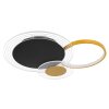 Globo SENNA Ceiling Light LED black, 1-light source, Remote control