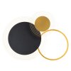 Globo SENNA Ceiling Light LED black, 1-light source, Remote control