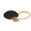 Globo SENNA Ceiling Light LED black, 1-light source, Remote control