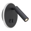 Globo MANY Wall Light LED black, 1-light source