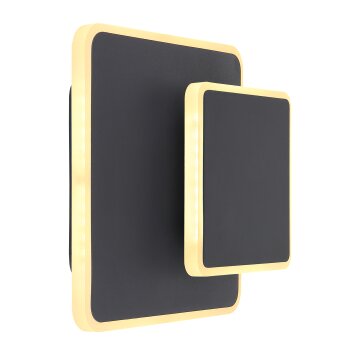Globo MANY Wall Light LED black, 1-light source
