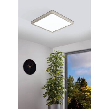 Eglo-Leuchten FUEVA-Z Ceiling Light LED matt nickel, 1-light source