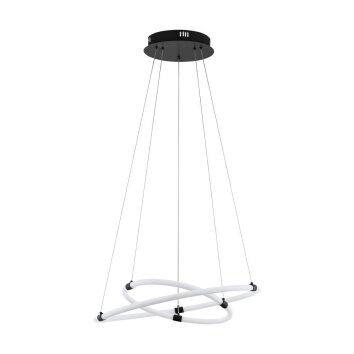 Eglo-Leuchten BANDERILLAS Pendant Light LED black, 2-light sources