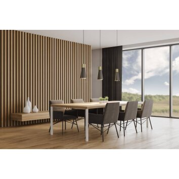 Eglo-Leuchten LOSALOMAS Pendant Light LED brass, Mocha, 3-light sources