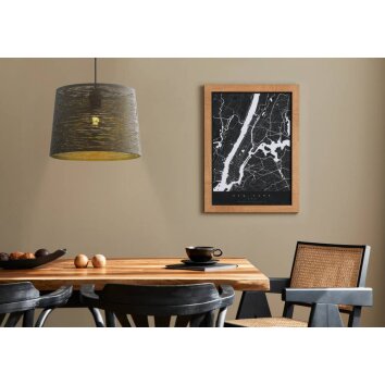 Eglo-Leuchten SEGEZIA Pendant Light Mocha, 1-light source